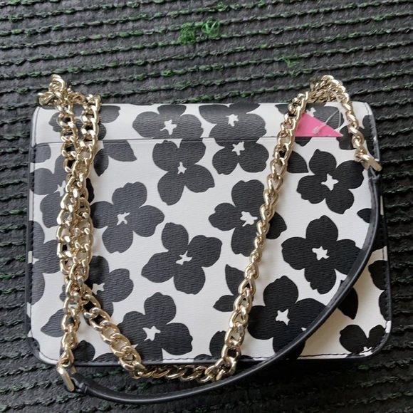 Kate Spade remi graphic blooms flap chain crossbody - Picture 4 of 16